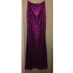 mermaid costume skirt!